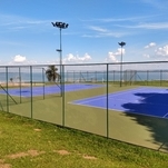 Quadras de tênis do Iate Clube IV