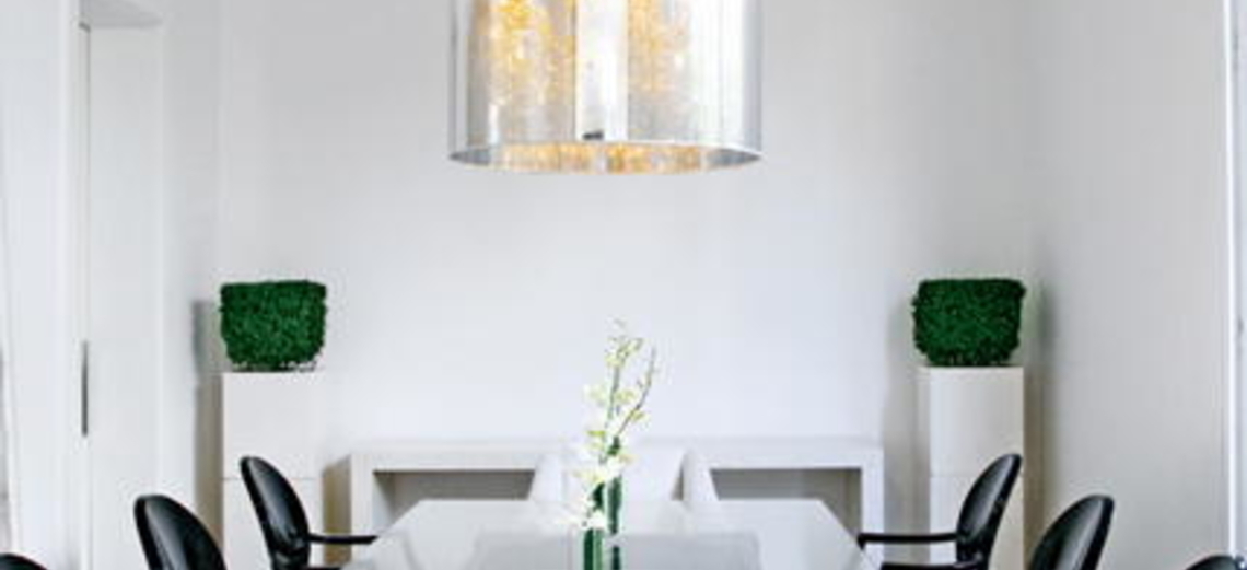 Luminárias para sala de jantar