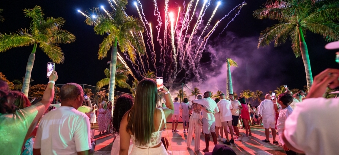 A chegada de 2024 foi uma grande festa na Riviera XIII