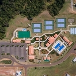 Vista aérea do Clube de Campo Ninho Verde II