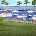 Projeção em 3D (a imagem pode ter pequenas alterações quando comparada com a obra concluída).